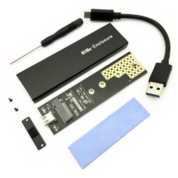 Generic M.2 Dual Protocol SSD Enclosure USB 3.1